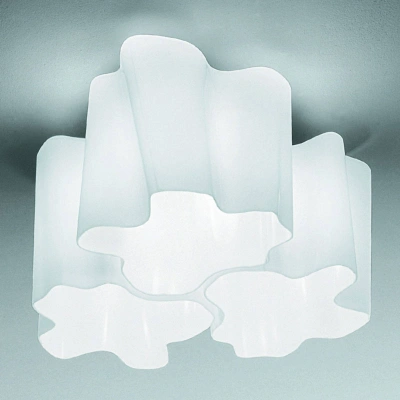 Artemide Artemide Logico stropní světlo 3zdr. 120° 45x45 cm