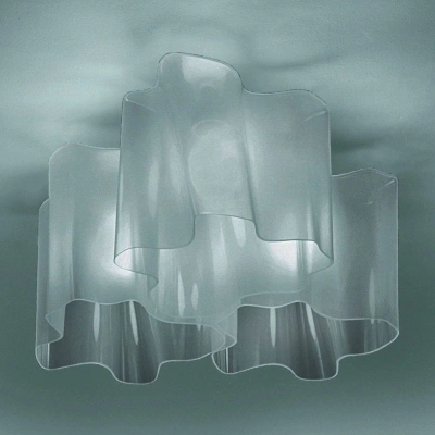 Artemide Artemide Logico stropní světlo 120° 66x66cm šedé