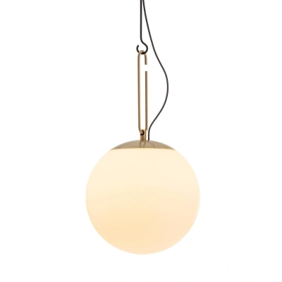 Artemide Skleněná závěsná lampa Artemide nh, Ø 35 cm