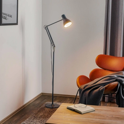 Anglepoise Anglepoise Type 75 stojací lampa břidlicově šedá