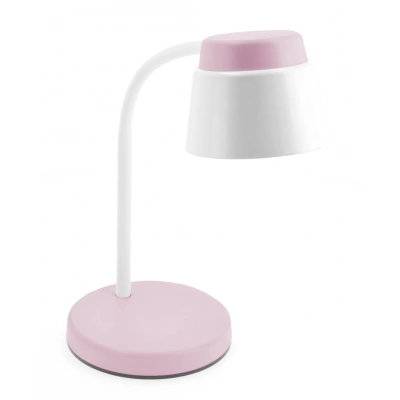 Stolní lampa GTV HELIN LB-HEL6W-20-DC růžová 6W 4000K