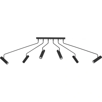 Závěsné svítidlo na tyči Nowodvorski EYE SUPER VI 6505 černá