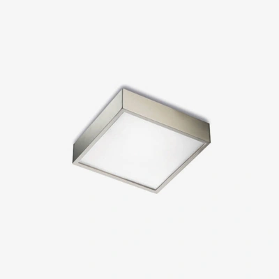 Pujol Iluminación Stropní svítidlo Apolo, IP44, 20 cm, chrom