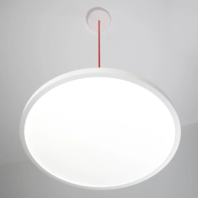 Waldmann Závěsná LED lampa VIVAA 2.0 VTL Ø60cm kabel červená CCT