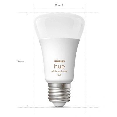 Philips Hue Philips Hue White&Color Ambiance LED E27 6,5W 4ks