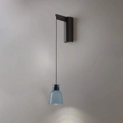 Bover Bover Drip A/01 LED nástěnné světlo, modrá