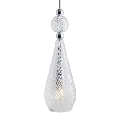 EBB & FLOW EBB & FLOW Smykke M silver crystal swirl