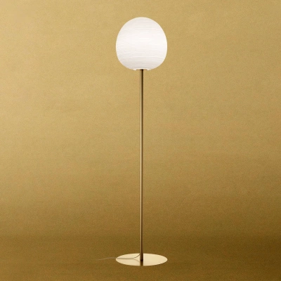 Foscarini Foscarini Rituals XL stojací lampa, stmívač, zlatá