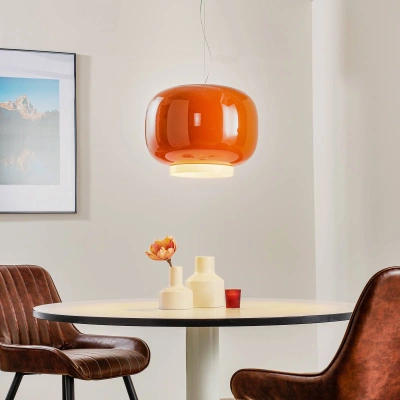 Foscarini Foscarini Chouchin 1 LED závěsné světlo, oranžová