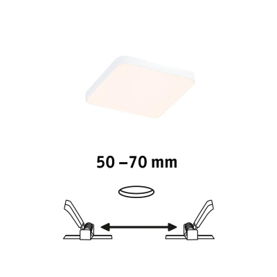 Paulmann Paulmann Veluna Edge LED vestavná IP44 3000K 9x9cm