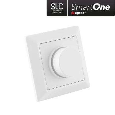 The Light Group SLC SmartOne ZigBee 4v1 nástěnný vypínač stmívač