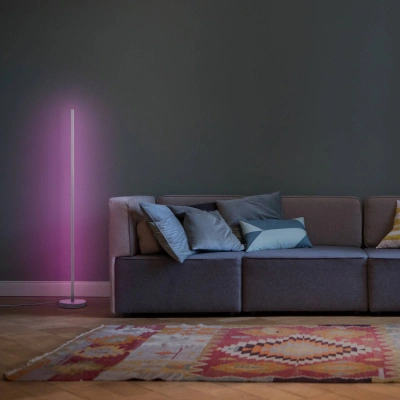 LEDVANCE SMART+ LEDVANCE SMART+WiFi Floor round stojací lampa bílá