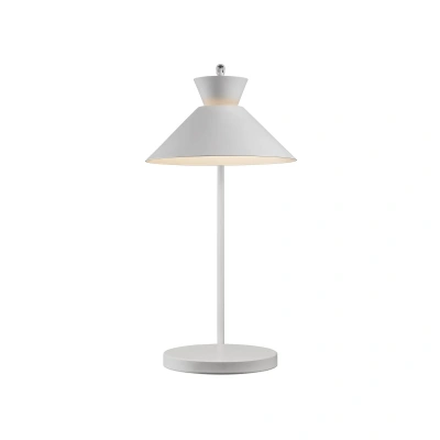 Nordlux Stolní lampa Dial z kovu, bílá