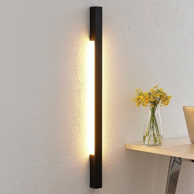 Arcchio Arcchio Ivano LED nástěnné světlo, 91 cm, černé