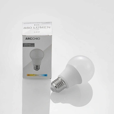 Arcchio LED žárovka E27 A60 4,9W 3 000K opál sada 3ks