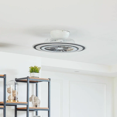 Starluna Starluna Leoman LED stropní ventilátor, černá