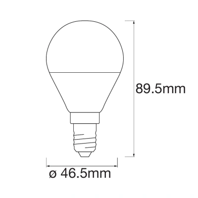 LEDVANCE SMART+ LEDVANCE SMART+ WiFi E14 5W kapka RGBW 3ks