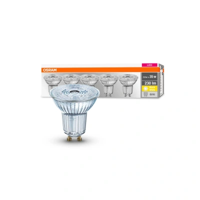 OSRAM OSRAM LED reflektor GU10 2,6W 2 700K 230lm 36° 5ks