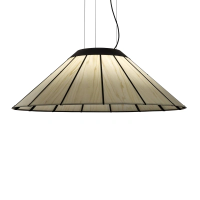 LZF LamPS LZF Banga SM LED závěsné svítidlo, Ø 90 cm, slonová kost