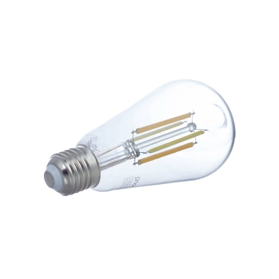 LUUMR LUUMR Smart LED žárovka, sada 3 kusů, E27, ST64, 7W, Tuya, čirá