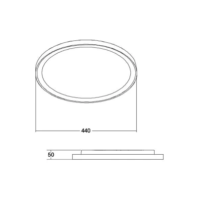 BRUMBERG BRUMBERG Sunny Midi LED stropní svítidlo RC CCT bílé