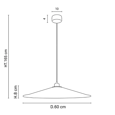 MARKET SET MARKET SET Sonia Laudet závěsné světlo Ø 60cm kari