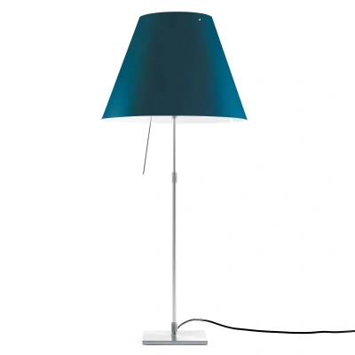 Luceplan Luceplan Costanza stolní lampa D13i hliník/modrá