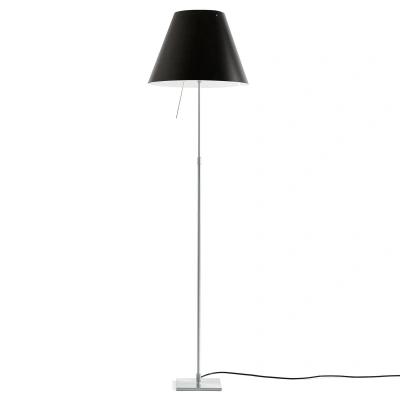 Luceplan Luceplan Costanza stojací lampa D13t hliník/černá