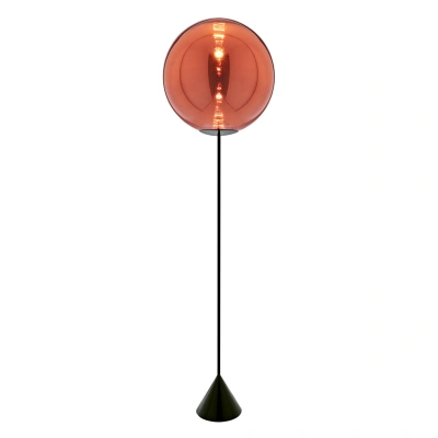 Tom Dixon Tom Dixon Globe Cone LED stojací lampa, měď