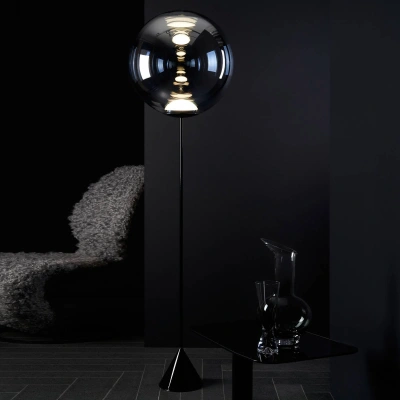 Tom Dixon Tom Dixon Globe Cone LED stojací lampa, chrom