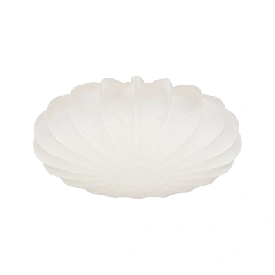 PR Home PR Home stropní svítidlo Plafond, lněná textilie, Ø 42 cm, bílá