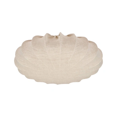 PR Home PR Home stropní svítidlo Plafond, lněný textil, Ø 42 cm, šedá barva