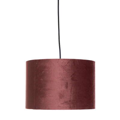 Moderne hanglamp roze met goud 30 cm - Rosalina