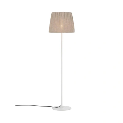 PR Home PR Home venkovní stojací lampa Agnar, bílá/hnědá, 140 cm