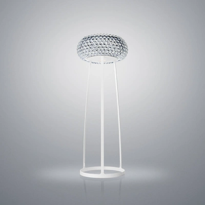 Foscarini Foscarini Caboche Plus MyLight LED stojací lampa 178 cm čirá