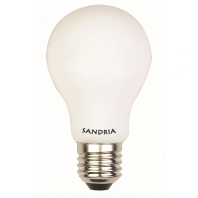 LED žárovka Sandy LED E27 S2403 8W OPAL teplá bílá