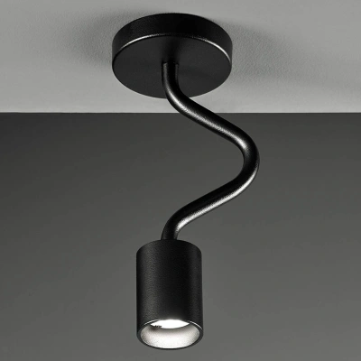 URBAN by Sforzin Caos - malé LED stropní svítidlo černé