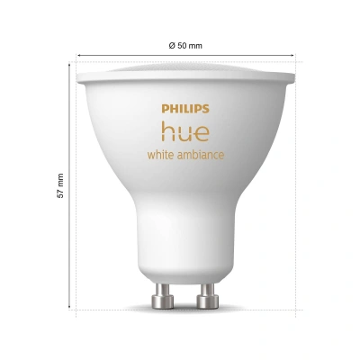 Philips Hue Philips Hue White Ambiance LED reflektor GU10 4,2 W